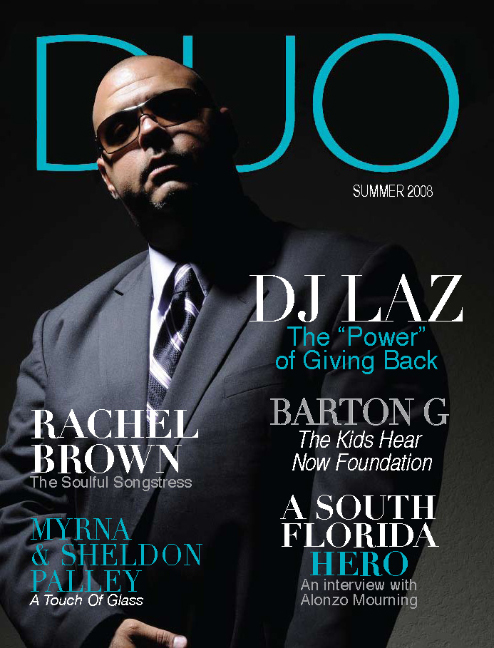 DUO Magazine Issue 1,DJ Laz, Power 96, Miami, Hip Hop